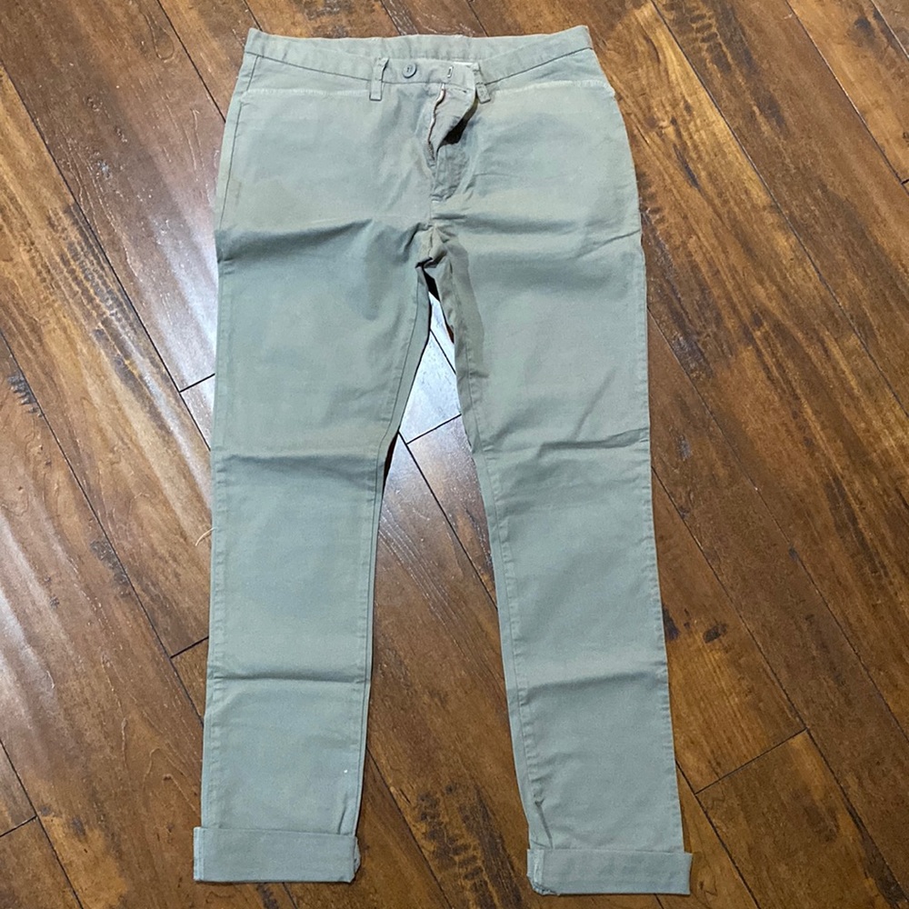 Fidelity Sample Skinny Chino Gray Pants